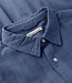 Overhemd met structuur TOM VINTAGE BLUE biologisch katoen KCA