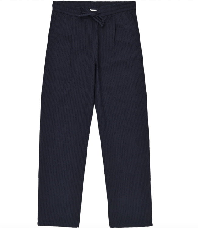 Chino broek ROB NIGHT biologisch katoen seersucker KCA