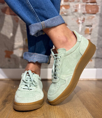 El Naturalista EL NATURALISTA duurzame sneaker GEO MINT suede