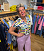 SKFK SKFK wijde blouse AIAN GREMS met print van ecovero