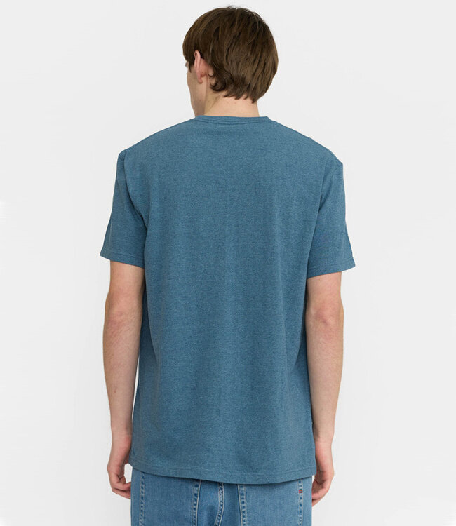 REVOLUTION T-shirt GNOME BLUE biologisch katoen