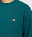 REVOLUTION sweater DUCKIE PETROL biologisch katoen