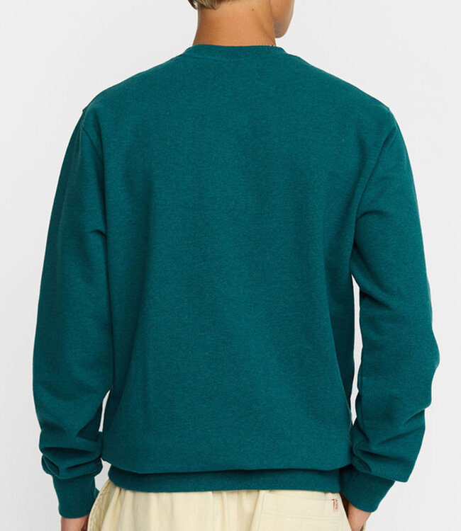 REVOLUTION sweater DUCKIE PETROL biologisch katoen