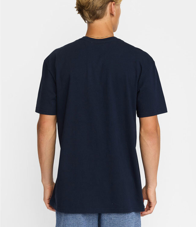 REVOLUTION T-shirt BOMMETJE NAVY biologisch katoen