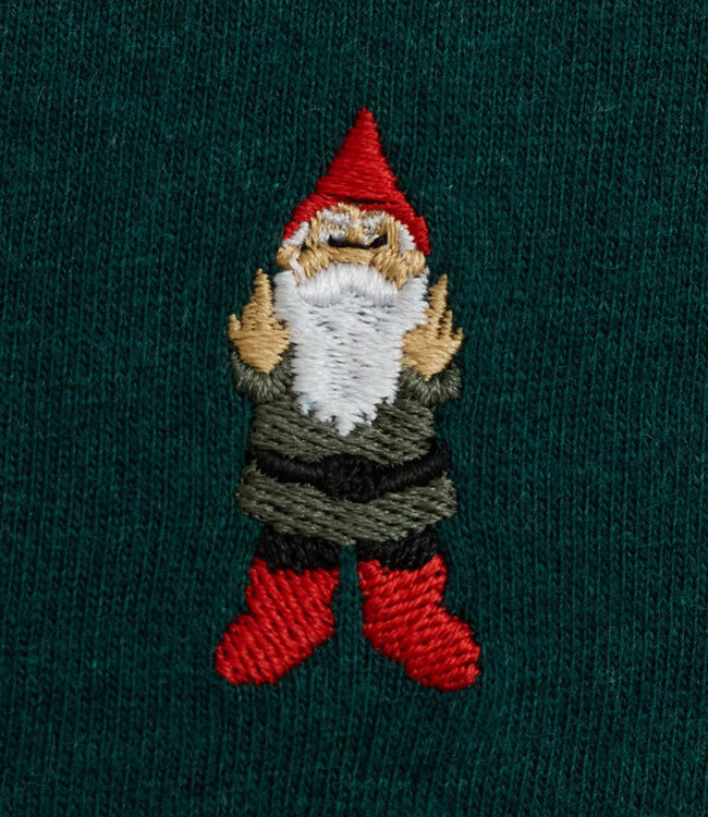 REVOLUTION T-shirt GNOME PETROL biologisch katoen