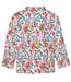 HIMALAYA linnen blouse FLORAL met print pure linnen