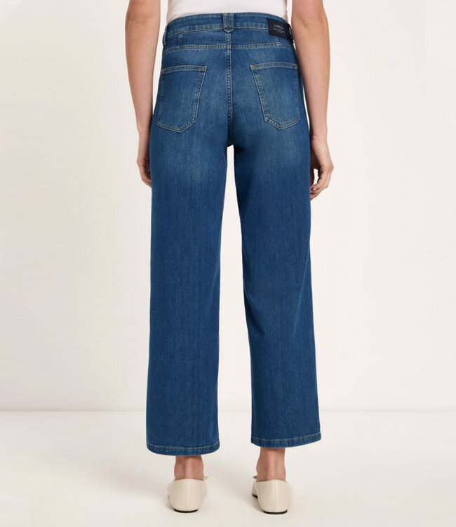 LANIUS mid waist relaxed jeans GOIA MID DENIM biologisch katoen