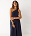 SKFK a-symmetrische jurk NAIADE NAVY one shoulder van modal