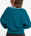 ALMA LOVIS wollen v-hal trui ZOHRA PETROL van alpaca