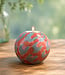 Colours of Africa FAIRTRADE gekleurde waxinelichthouder van speksteen WILD PINK