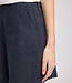MAZINE korte pure linnen broek NALA NAVY