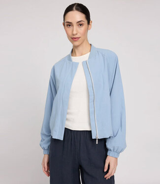 MAZINE MAZINE bomber jasje VIVIAN BLUE biologisch katoen