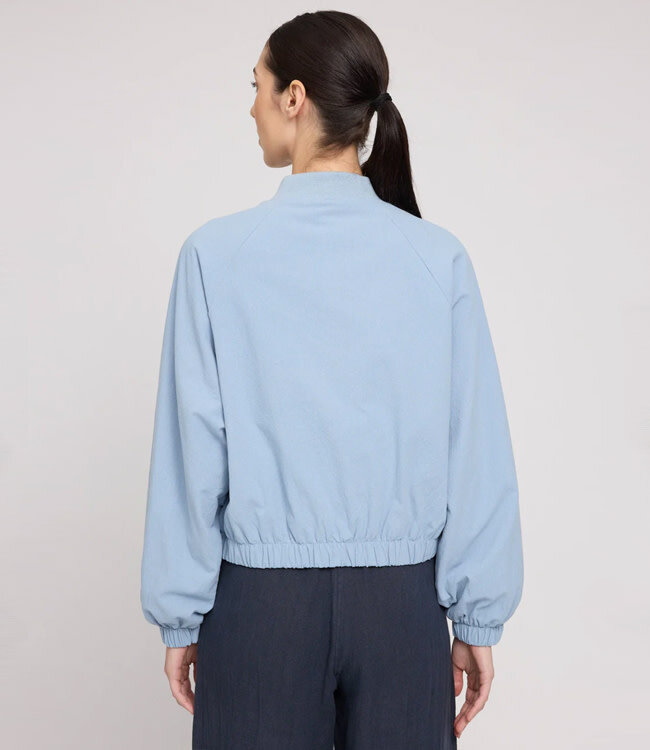 MAZINE bomber jasje VIVIAN BLUE biologisch katoen