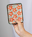 TRANQUILLO Zeep schaaltje van keramiek  ORANGE FLOWER Handmade & Fairtrade