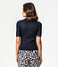 LIVING CRAFTS rib polo NORAH NAVY biologisch katoen