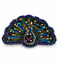FAIRTRADE broche PAUW met pailetten en kralen