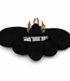 FAIRTRADE broche MOT BRONS met pailetten en kralen