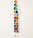 FAIRTRADE papieren slinger LOKTA DOTS eco papier met vilten balletjes