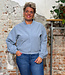 MAZINE MAZINE bomber jasje VIVIAN BLUE biologisch katoen
