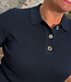 LIVING CRAFTS rib polo NORAH NAVY biologisch katoen