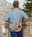 HIMALAYA gestreepte blouse LEA FLOWER 100% katoen