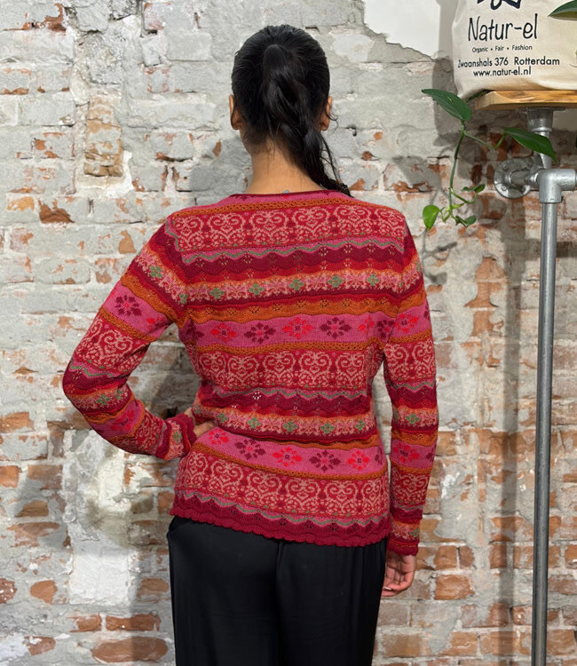 AIKUSS wollen vest CHRISTEL LOVE van alpaca