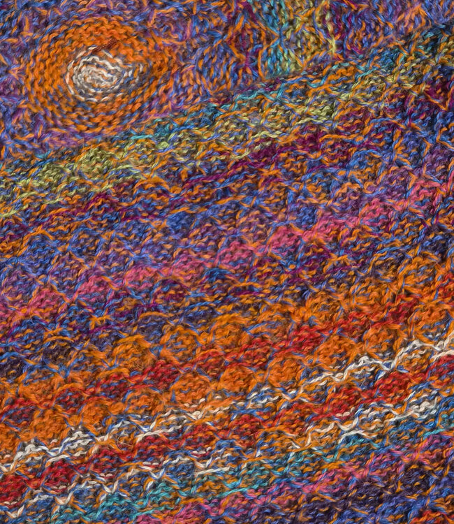 AIKUSS wollen BEANIE muts MULTI pure alpaca