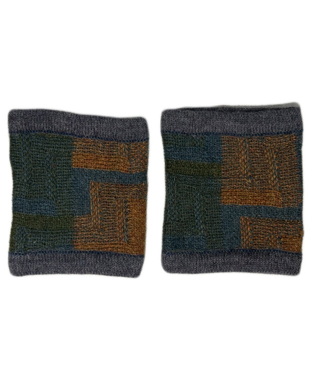 AIKUSS korte Polswarmers 100% baby alpaca MIA