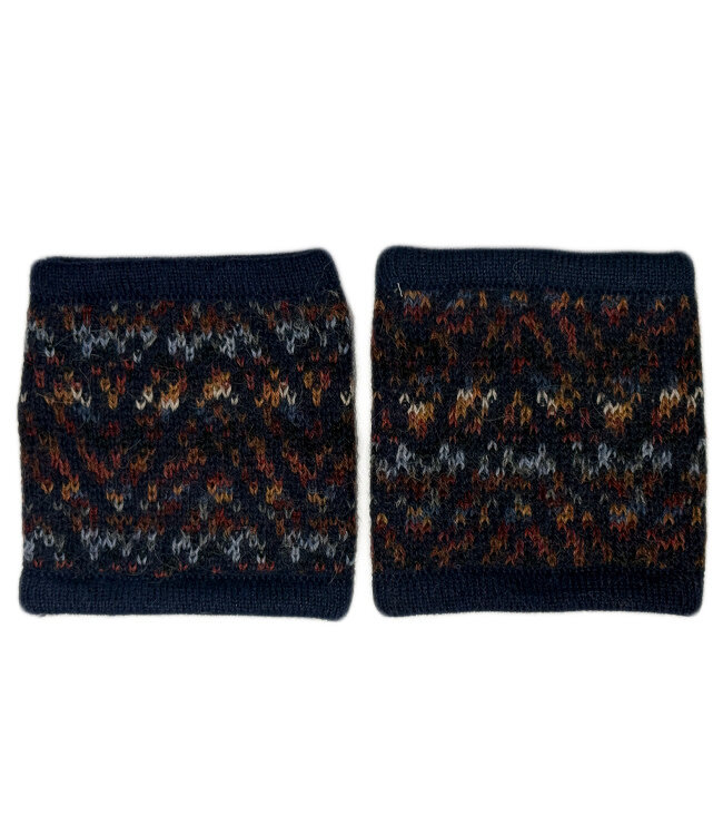 AIKUSS korte Polswarmers 100% baby alpaca ALESSIA