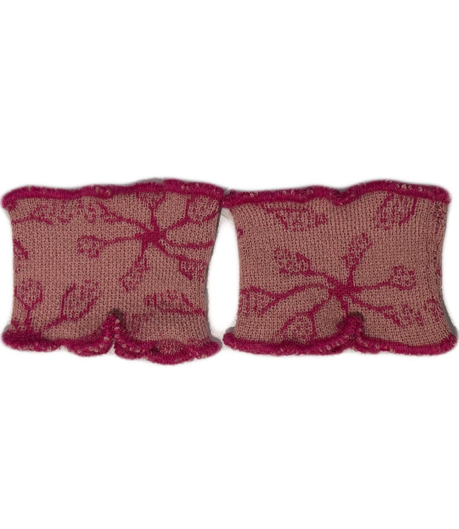AIKUSS korte Polswarmers 100% baby alpaca ANA