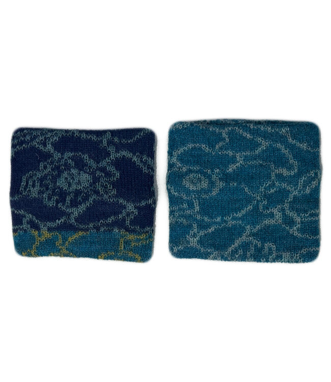 AIKUSS korte Polswarmers 100% baby alpaca DANNA