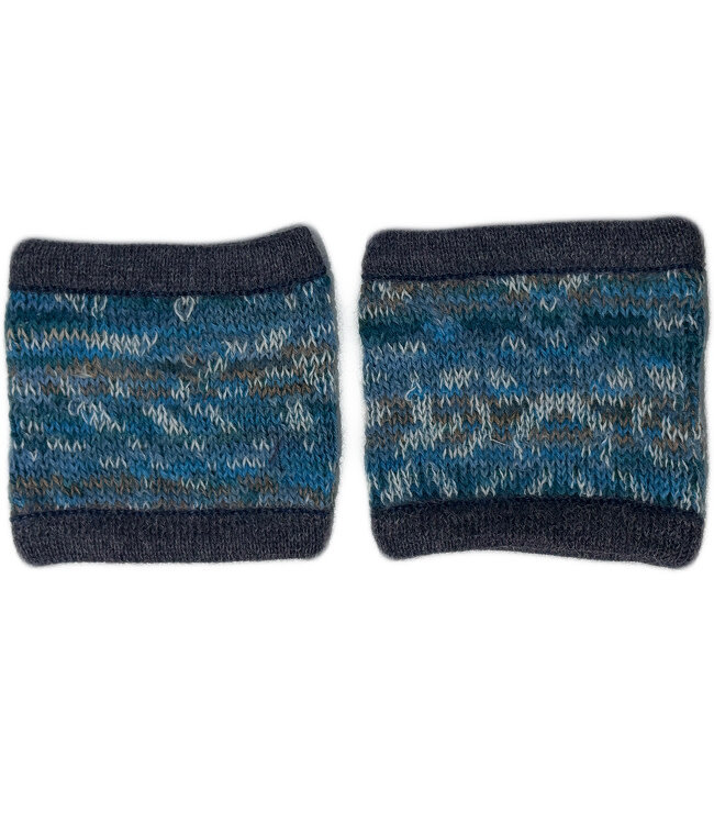 AIKUSS korte Polswarmers 100% baby alpaca YANETH