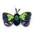 FAIRTRADE broche NACHTVLINDER met pailetten en kralen