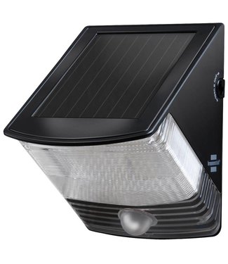 Brennenstuhl Brennenstuhl Solar White 2 LED's Muurlamp IP44 Black