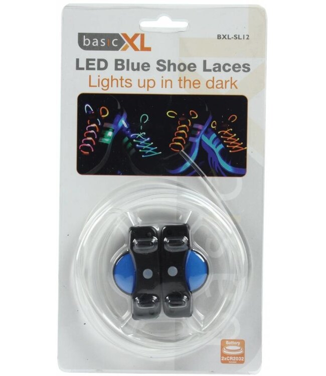 BasicXL BasicXL Blue LED Lichtgevende Schoenveters