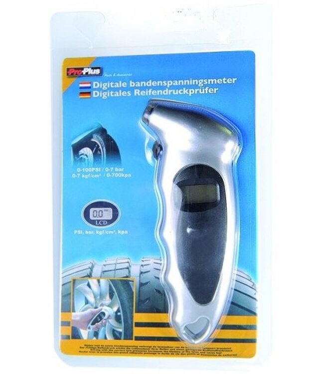ProPlus ProPlus Digitale Bandenspanningsmeter met LED Verlichting