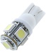 T10 5 x 5050 SMD LED White 12V Autolamp