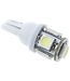T10 5 x 5050 SMD LED White 12V Autolamp