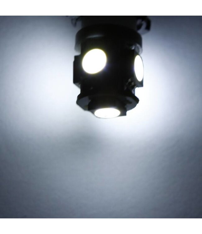 T10 5 x 5050 SMD LED White 12V Autolamp