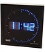 Balance Time Balance Time Blue LED Wandklok Aluminium