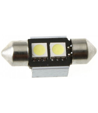 Festoon 2 x 5050 SMD LED Canbus White 31 MM 12V Autolamp