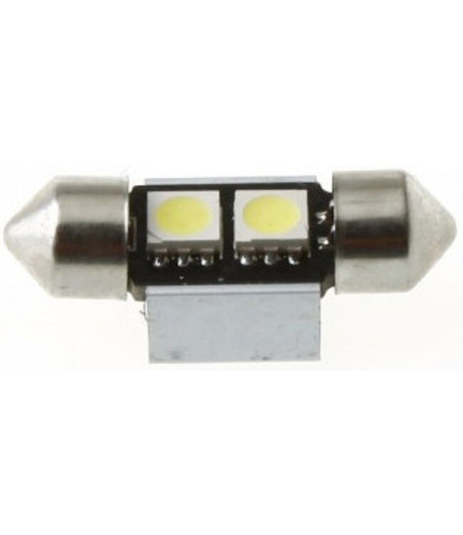 Festoon 2 x 5050 SMD LED Canbus White 31 MM 12V Autolamp