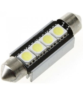 Festoon 4 x 5050 SMD LED Canbus White 42 MM 12V Autolamp