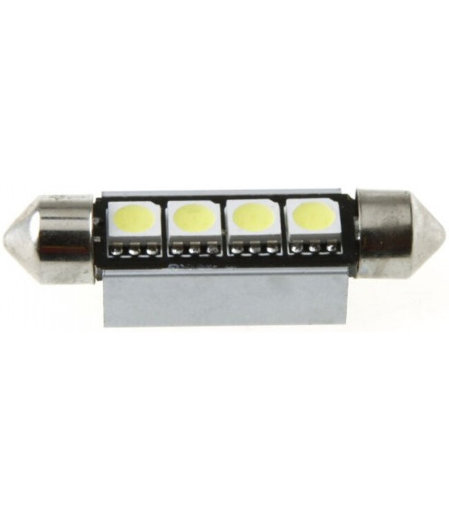 Festoon 4 x 5050 SMD LED Canbus White 42 MM 12V Autolamp