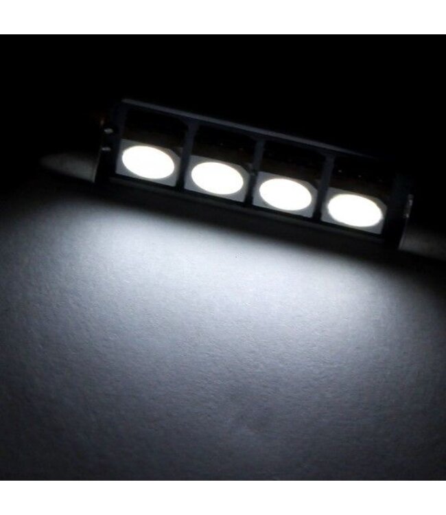 Festoon 4 x 5050 SMD LED Canbus White 42 MM 12V Autolamp