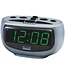 Balance Time Balance Time Green LED Display Wekker Silver