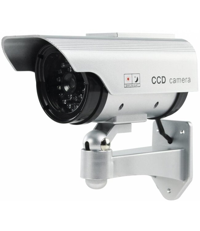 Konig Konig CCTV Dummy Solar Camera in Buitenbehuizing met IR LED