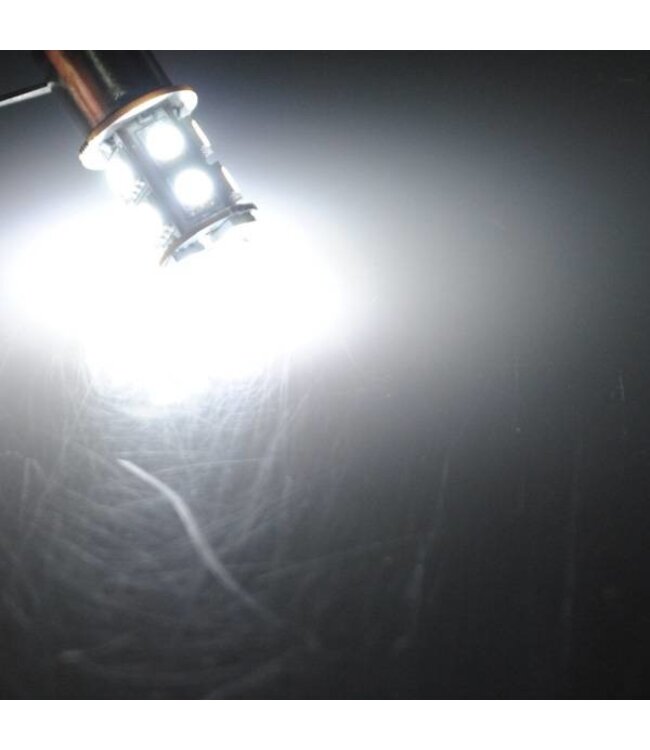 1156 BA15S 13 x 5050 SMD LED White 12V Autolamp
