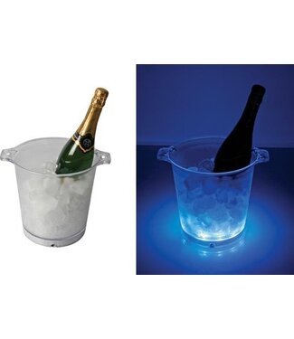 Vellight Vellight Transparante Blue LED Ijsemmer met Geluideffect