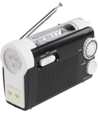 HQ HQ Dynamo zaklamp met Ingebouwde Radio, lader